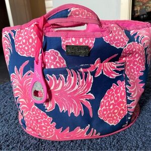Lilly Pulitzer Insulated Cooler Bag With Bottle Opener - Flamenco